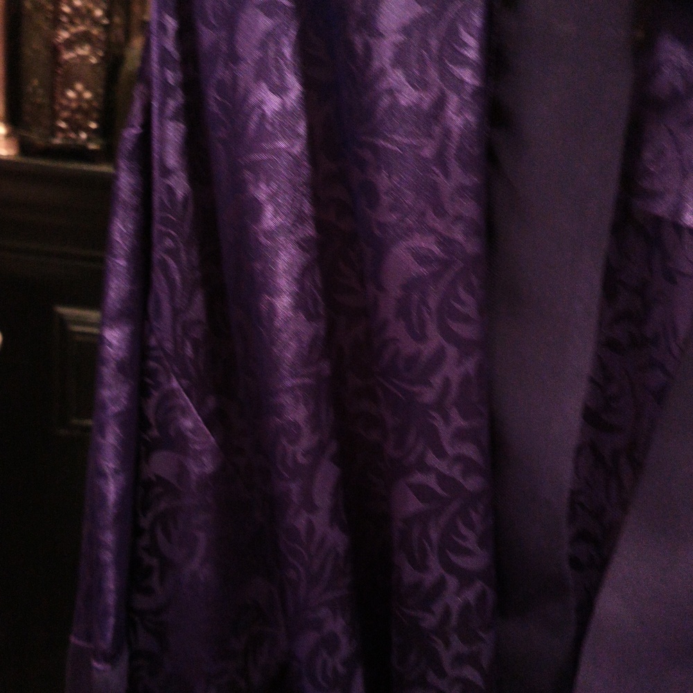 FINAL PRICE Cacique Purple Lingerie With Black Trim Size Large - Picture 15 of 15
